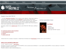 Tablet Screenshot of nf.akutne.cz